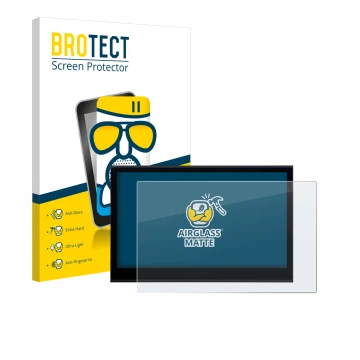 Vorderseite einer Produktverpackung mit dem Markenlogo BROTECT. Daneben ist das Gerät Wacom Movink 13 mit dem zugehörigen Disp