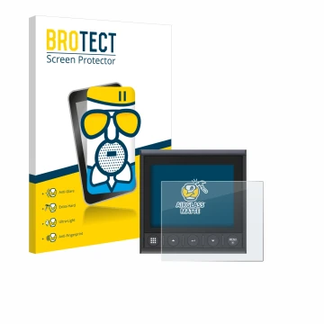 Vorderseite einer Produktverpackung mit dem Markenlogo BROTECT. Daneben ist das Gerät B&G Triton 2 mit dem zugehörigen Display