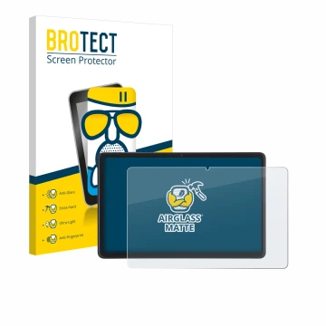 Vorderseite einer Produktverpackung mit dem Markenlogo BROTECT. Daneben ist das Gerät Acepad A170 10.4