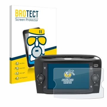 Vorderseite einer Produktverpackung mit dem Markenlogo BROTECT. Daneben ist das Gerät Lancia Ypsilon 7