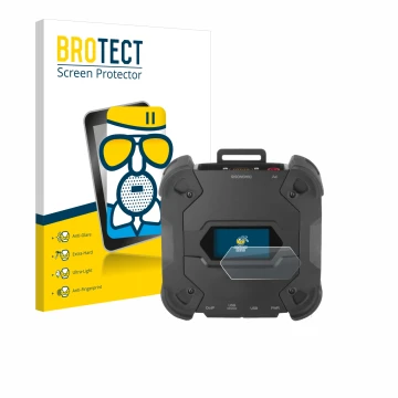 Vorderseite einer Produktverpackung mit dem Markenlogo BROTECT. Daneben ist das Gerät Texa TXT MULTIHUB mit dem zugehörigen Di