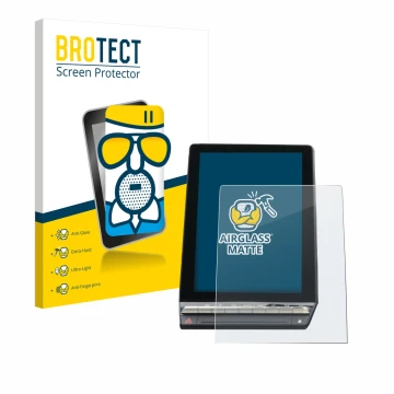 Vorderseite einer Produktverpackung mit dem Markenlogo BROTECT. Daneben ist das Gerät Renault Capture 2024 10,4