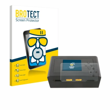 Vorderseite einer Produktverpackung mit dem Markenlogo BROTECT. Daneben ist das Gerät Gens Ace IMARS D300 mit dem zugehörigen 