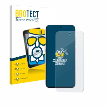 Vorderseite einer Produktverpackung mit dem Markenlogo BROTECT. Daneben ist das Gerät Vivo X200 Pro mini mit dem zugehörigen D