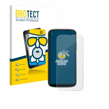 Vorderseite einer Produktverpackung mit dem Markenlogo BROTECT. Daneben ist das Gerät Unihertz Jelly Max mit dem zugehörigen D