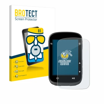 Vorderseite einer Produktverpackung mit dem Markenlogo BROTECT. Daneben ist das Gerät CooSpo CS500 mit dem zugehörigen Display