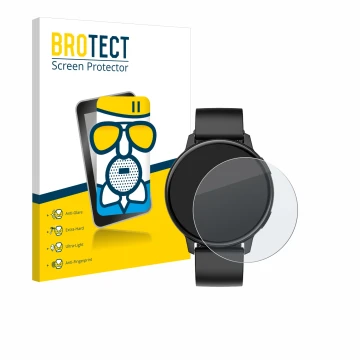 Vorderseite einer Produktverpackung mit dem Markenlogo BROTECT. Daneben ist das Gerät SPC Smartee Duo Classic 1.43