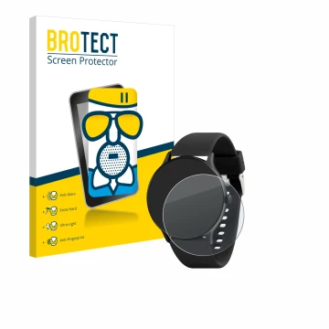 Vorderseite einer Produktverpackung mit dem Markenlogo BROTECT. Daneben ist das Gerät Reflex Active Series 22 mit dem zugehöri