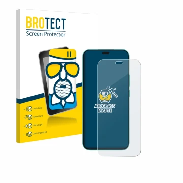 Vorderseite einer Produktverpackung mit dem Markenlogo BROTECT. Daneben ist das Gerät Honor X8c mit dem zugehörigen Displaysch