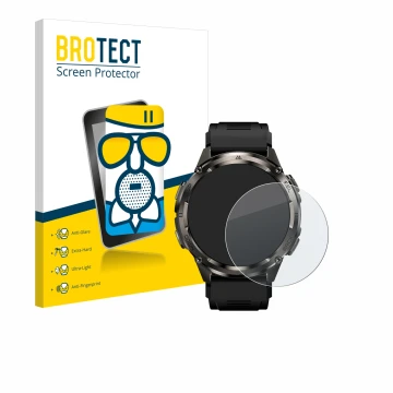Vorderseite einer Produktverpackung mit dem Markenlogo BROTECT. Daneben ist das Gerät Kospet Tank T3 Ultra 2 mit dem zugehörig