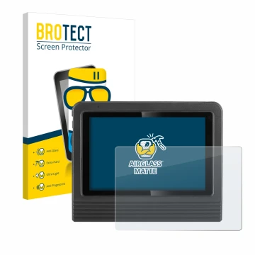 Vorderseite einer Produktverpackung mit dem Markenlogo BROTECT. Daneben ist das Gerät Launch X-431 V+ 5.0 Pro3S mit dem zugehö