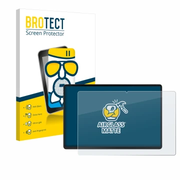 Vorderseite einer Produktverpackung mit dem Markenlogo BROTECT. Daneben ist das Gerät Acer Iconia X12 mit dem zugehörigen Disp