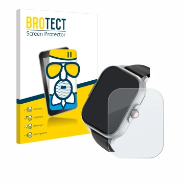Vorderseite einer Produktverpackung mit dem Markenlogo BROTECT. Daneben ist das Gerät YYKY E02 2.01