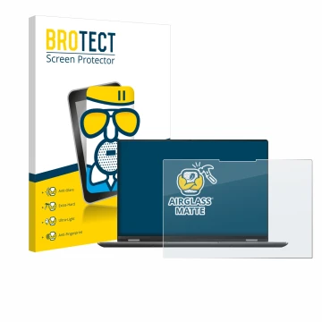 Vorderseite einer Produktverpackung mit dem Markenlogo BROTECT. Daneben ist das Gerät ASUS Vivobook S 16 Flip TP3607SA-RJ022W 