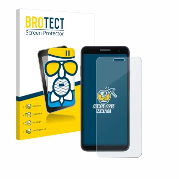 Vorderseite einer Produktverpackung mit dem Markenlogo BROTECT. Daneben ist das Gerät Honeywell CT37 mit dem zugehörigen Displ