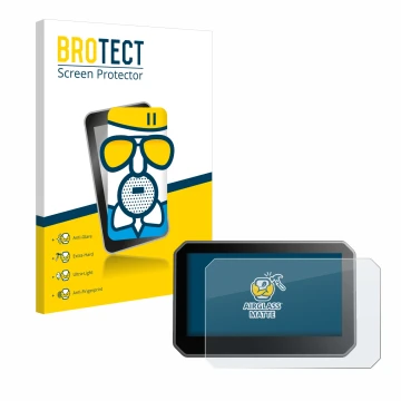 Vorderseite einer Produktverpackung mit dem Markenlogo BROTECT. Daneben ist das Gerät Elegoo Centauri Carbon 4,3