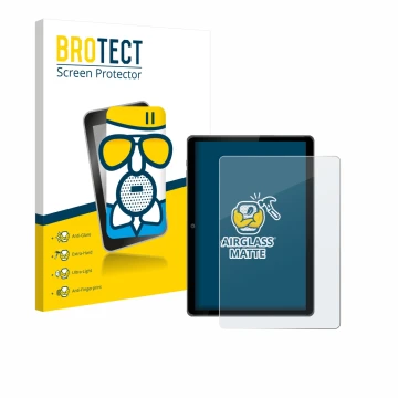 Vorderseite einer Produktverpackung mit dem Markenlogo BROTECT. Daneben ist das Gerät Awow P11 10