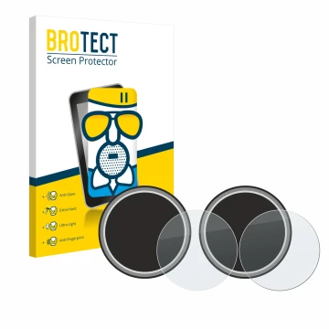 Vorderseite einer Produktverpackung mit dem Markenlogo BROTECT. Daneben ist das Gerät Numark NS4FX (Jog) mit dem zugehörigen D