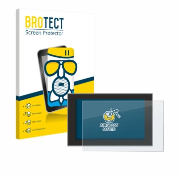 Vorderseite einer Produktverpackung mit dem Markenlogo BROTECT. Daneben ist das Gerät Dacia Duster 3 2025 mit dem zugehörigen 