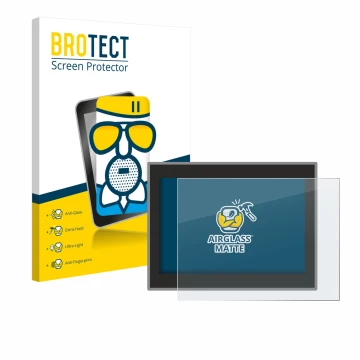 Vorderseite einer Produktverpackung mit dem Markenlogo BROTECT. Daneben ist das Gerät Jeep Compass Longitud (2018) mit dem zug