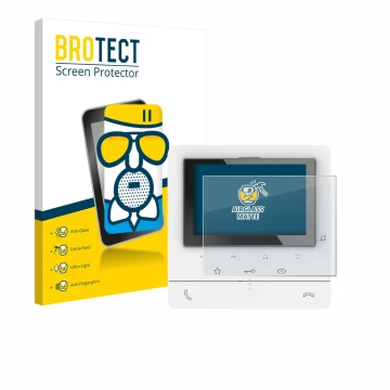 Vorderseite einer Produktverpackung mit dem Markenlogo BROTECT. Daneben ist das Gerät Biticino 344672 mit dem zugehörigen Disp