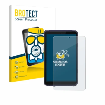 Vorderseite einer Produktverpackung mit dem Markenlogo BROTECT. Daneben ist das Gerät CHCNAV LT800 mit dem zugehörigen Display