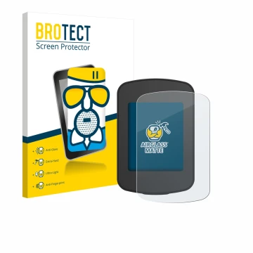 Vorderseite einer Produktverpackung mit dem Markenlogo BROTECT. Daneben ist das Gerät Decathlon Van Rysel GPS 100 mit dem zuge