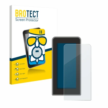 Vorderseite einer Produktverpackung mit dem Markenlogo BROTECT. Daneben ist das Gerät Tenways CGO600 Pro mit dem zugehörigen D