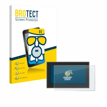 Vorderseite einer Produktverpackung mit dem Markenlogo BROTECT. Daneben ist das Gerät Headrush Flex Prime mit dem zugehörigen 