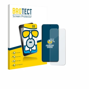 Vorderseite einer Produktverpackung mit dem Markenlogo BROTECT. Daneben ist das Gerät Huawei Pura 80 Ultra mit dem zugehörigen