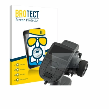 Vorderseite einer Produktverpackung mit dem Markenlogo BROTECT. Daneben ist das Gerät Radiomaster MT12 mit dem zugehörigen Dis