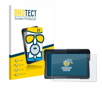 Vorderseite einer Produktverpackung mit dem Markenlogo BROTECT. Daneben ist das Gerät Lamtto RC19 7