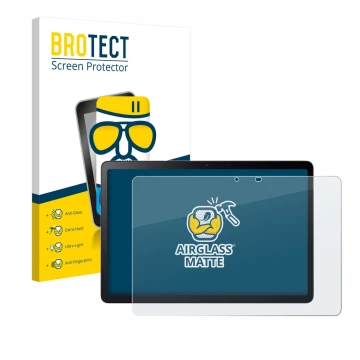 Vorderseite einer Produktverpackung mit dem Markenlogo BROTECT. Daneben ist das Gerät Acer Iconia V11 mit dem zugehörigen Disp