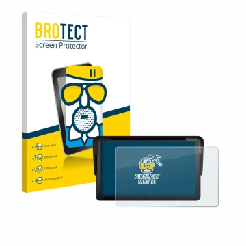 Vorderseite einer Produktverpackung mit dem Markenlogo BROTECT. Daneben ist das Gerät Carpuride V3 7