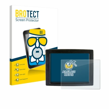 Vorderseite einer Produktverpackung mit dem Markenlogo BROTECT. Daneben ist das Gerät John Deere GreenStar mit dem zugehörigen