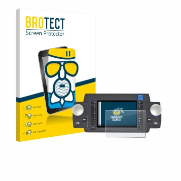 Vorderseite einer Produktverpackung mit dem Markenlogo BROTECT. Daneben ist das Gerät ESU Ecos 50220 mit dem zugehörigen Displ