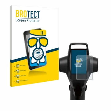 Vorderseite einer Produktverpackung mit dem Markenlogo BROTECT. Daneben ist das Gerät Segway GT3 Pro mit dem zugehörigen Displ