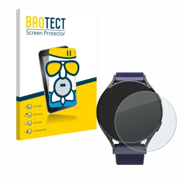 Vorderseite einer Produktverpackung mit dem Markenlogo BROTECT. Daneben ist das Gerät Patronus Notfalluhr (41.5 mm) mit dem zu