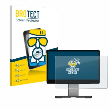 Vorderseite einer Produktverpackung mit dem Markenlogo BROTECT. Daneben ist das Gerät iMin Swan 2 mit dem zugehörigen Displays