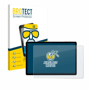 Vorderseite einer Produktverpackung mit dem Markenlogo BROTECT. Daneben ist das Gerät RUSHAR A140 14