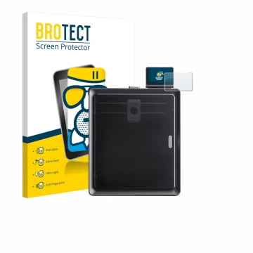 Vorderseite einer Produktverpackung mit dem Markenlogo BROTECT. Daneben ist das Gerät Anycubic Kobra S1 / S1 Combo mit dem zug