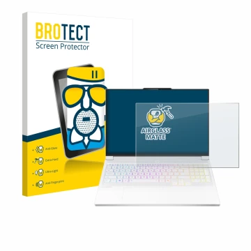 Vorderseite einer Produktverpackung mit dem Markenlogo BROTECT. Daneben ist das Gerät Lenovo Legion 7i Gen 10 16