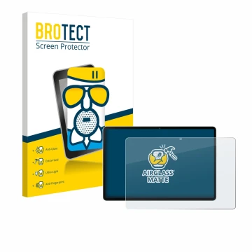 Vorderseite einer Produktverpackung mit dem Markenlogo BROTECT. Daneben ist das Gerät Black Shark Pad 6 mit dem zugehörigen Di