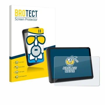 Vorderseite einer Produktverpackung mit dem Markenlogo BROTECT. Daneben ist das Gerät Carpuride W502BS Pro 5