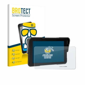 Vorderseite einer Produktverpackung mit dem Markenlogo BROTECT. Daneben ist das Gerät Sixwin P2 5