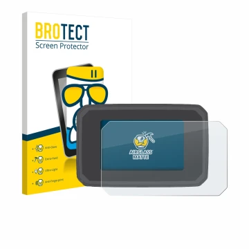 Vorderseite einer Produktverpackung mit dem Markenlogo BROTECT. Daneben ist das Gerät Honda CMX1100 Rebel 2025 mit dem zugehör