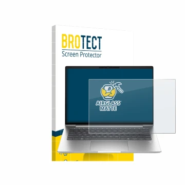 Vorderseite einer Produktverpackung mit dem Markenlogo BROTECT. Daneben ist das Gerät HP ProBook 4 G1a 16