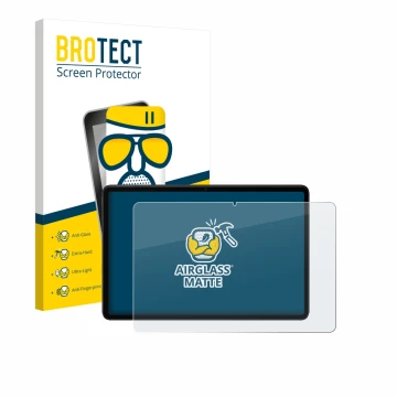 Vorderseite einer Produktverpackung mit dem Markenlogo BROTECT. Daneben ist das Gerät Xiaomi Redmi Pad 2 Pro 5G mit dem zugehö