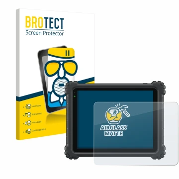 Vorderseite einer Produktverpackung mit dem Markenlogo BROTECT. Daneben ist das Gerät Autel MaxiCOM Ultra Lite mit dem zugehör
