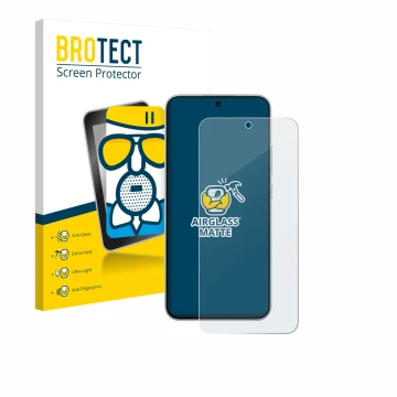 Vorderseite einer Produktverpackung mit dem Markenlogo BROTECT. Daneben ist das Gerät Oppo A6 Pro mit dem zugehörigen Displays